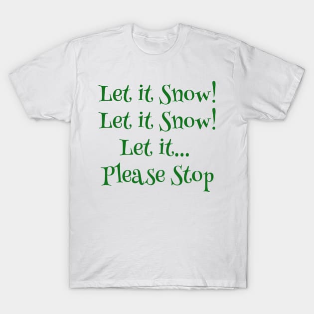 Snowy Sentiments: A Flurry of Emotions T-Shirt by MEWRCH